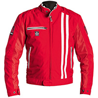 Chaqueta de malla Helstons Shelbee rojo