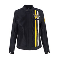 Helstons Speed Racer Air Jacket White Yellow