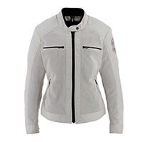 Giacca Donna Helstons Widow Air Argento