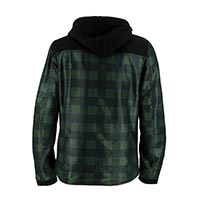 Blouson Helstons Wood Air Canvas noir vert - 4