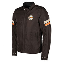 Helstons Elron Jacket Black Orange Beige