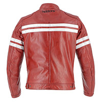 Giacca Pelle Helstons Jake Speed Rosso