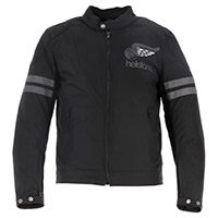 Chaqueta Helstons Jake Speed ​​Tissu negro gris