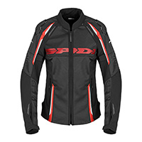Giacca Donna Spidi Race Warrior 2 Net Rosso