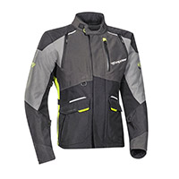 Ixon Balder Jacket Black Grey Yellow