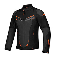 Blouson Ixon Calibre Noir Anthracite Orange