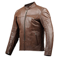 Ixon Cranky Air Leather Jacket Brown