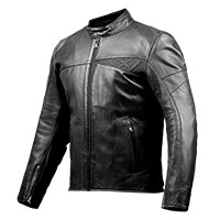 Chaqueta de cuero Ixon Cranky Air negro