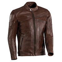 Blouson En Cuir Ixon Cranky Marron