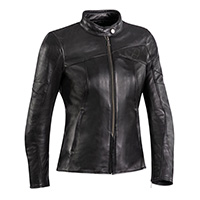 Chaqueta de cuero dama Ixon Cranky negro