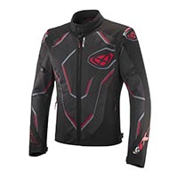 Chaqueta Ixon Demoniak negro rojo