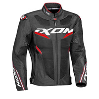 Blouson Ixon Draco Noir Blanc Rouge