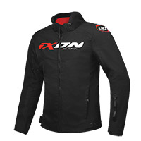 Blouson Ixon Fierce Noir Blanc Rouge