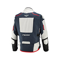 Ixon Midgard C Jacket Grey Navy Red