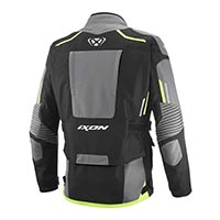 Ixon Midgard Jacket Black Grey Yellow Fluo