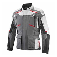 Chaqueta Ixon Midgard gris negro rojo