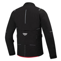 Chaqueta Ixon M-Skeid negro rojo