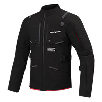 Chaqueta Ixon M-Skeid negro rojo