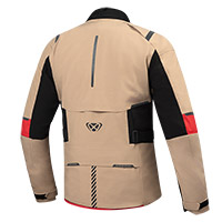 Blouson Ixon M-skeid Sand Noir Rouge