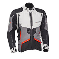 Chaqueta Ixon Ragnar negro gris rojo