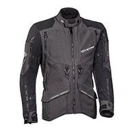 Blouson Ixon Ragnar noir gris rouge