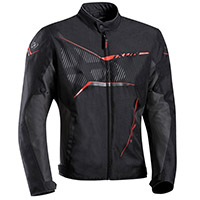 Chaqueta Ixon Slash negro gris rojo