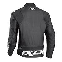 Ixon Sparrow Lederjacke schwarz weiß - 2