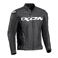 Ixon Sparrow Lederjacke schwarz weiß