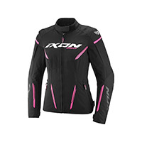 Ixon Striker 2 Lady Jacket Black Pink
