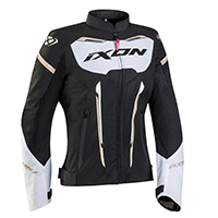 Blouson Femme Ixon Striker Air Noir Blanc Or