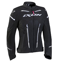Ixon Striker Air Damen Jacke schwarz weiß fuchsia