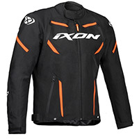 Chaqueta Ixon Striker negro blanco naranja