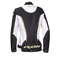 Ixon Striker Damen Jacke schwarz Weiß gold - 2