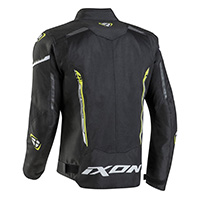 Ixon Striker Air Wp Jacket Black Yellow Fluo White