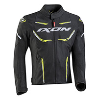 Ixon Striker Air Wp Jacket Black Yellow Fluo White