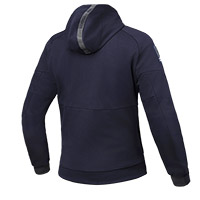 Ixon Touchdown Lady Hoodie Navy Silver