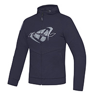 Sudadera con capucha Ixon Touchdown azul marino gris