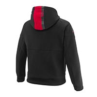 Sweat à Capuche Enfant Ixon Touchdown Noir Rouge