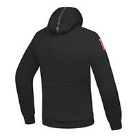 Sweat à Capuche Femme Ixon Touchdown Noir Rose