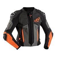 Chaqueta Ixon Vendetta Evo anthracita naranja