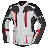 Chaqueta IXS Tour Evans ST 2.0 gris rojo