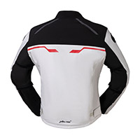 Chaqueta IXS Hexalon-ST blanco negro rojo