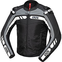 Giacca IXS Sport LT RS-500 1.0 nero grigio bianco