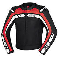 IXS Sport LTRS-5001.0ジャケットブラックレッドホワイト