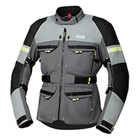 Blouson IXS Tour Adventure-GTX gris argent noir