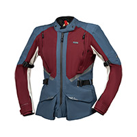 Chaqueta Ixs Tourster-STX 1.0 Lady roja azul gris