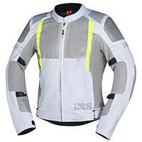 Ixs Sports Trigonis Air Jacket Light Grey Yellow