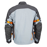 Chaqueta Klim Carlsbad gris naranja - img 2