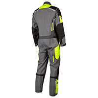 Klim Hardanger einteiliger Anzug Asphalt hi-vis - 2