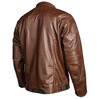 Blouson en cuir Klim Sixxer Sienna marron - 3